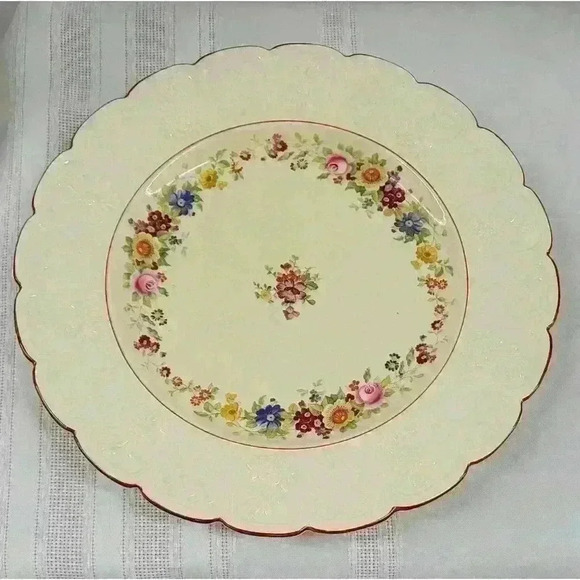 Set of 6-Coalport-S BROOKDALE- Dinner Plates - Picture 1 of 8